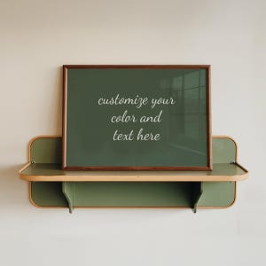 Custom Cursive Quote Wall Sign Personalized Script Print Your Own Words Funny Bathroom Elegant Handwritten Decor Guest Poster