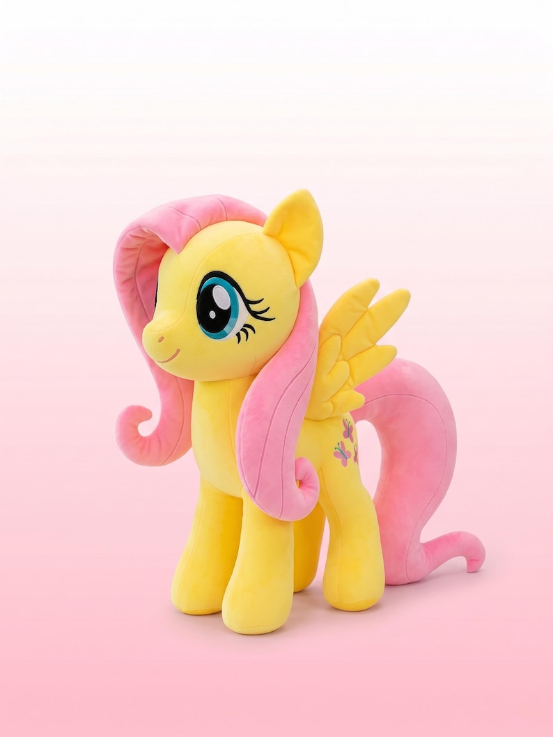 Fluttershy plush with SPH, 80 to 90cm