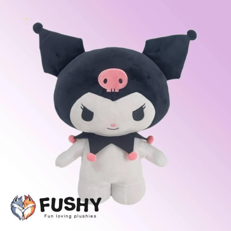 Hello Kitty Kuromi plush, 44cm, with SPH