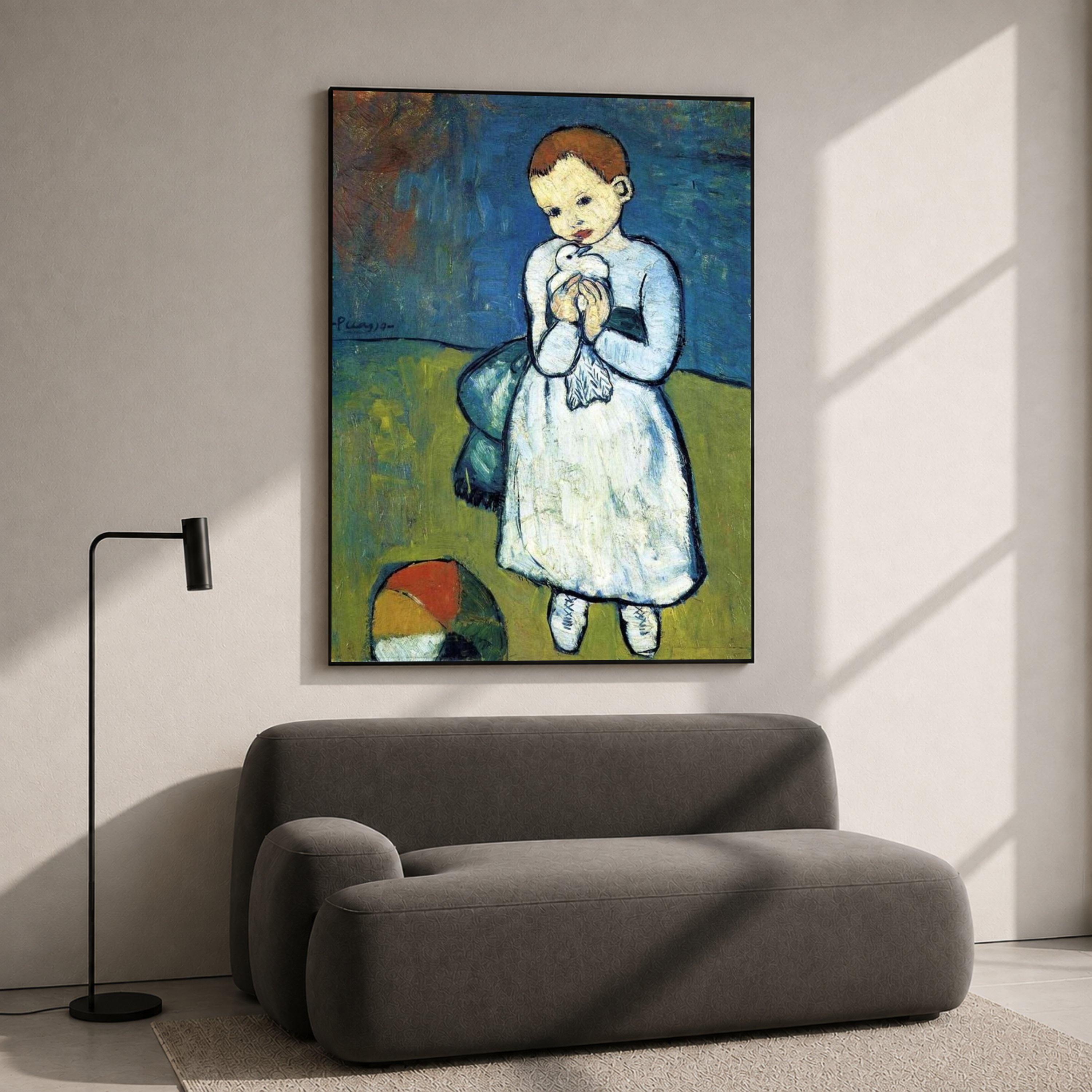 Picasso child dove - Etsy 日本