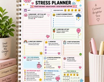 Printbare planner voor een gezonde lunch | Maaltijdplanner, wekelijkse voedingsplanner (PDF)