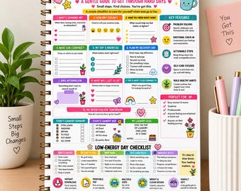 Checklist voor weinig energie | Chronische ziekteplanner | Ondersteuning bij vermoeidheid