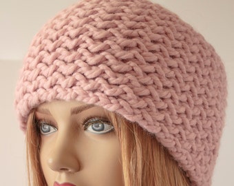 Pink winter headband  knit headband earwarmer headwrap Wide hedband Winter headband hairband Gift for Her Free Shipping  Fashion Accessories