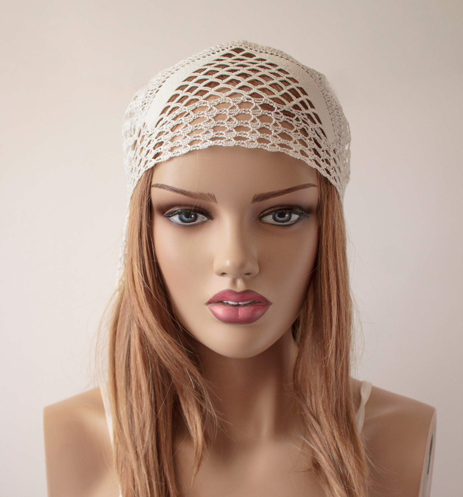 NEW Ivory Lace Scarf Head Scarf Crochet Lace Summer Scarf Etsy