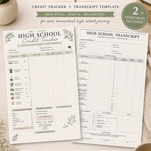 Transcript en studiepuntenoverzicht voor thuisonderwijs op de middelbare school