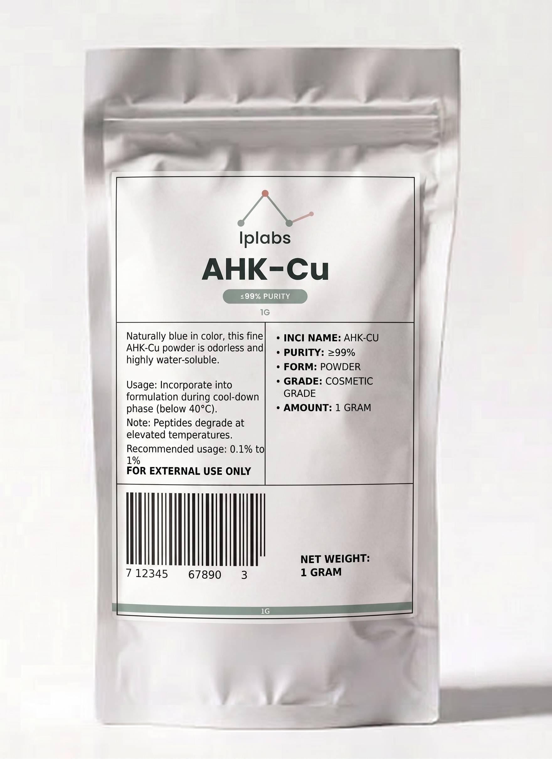 Ghk Cu Cosmetic Grade Powder