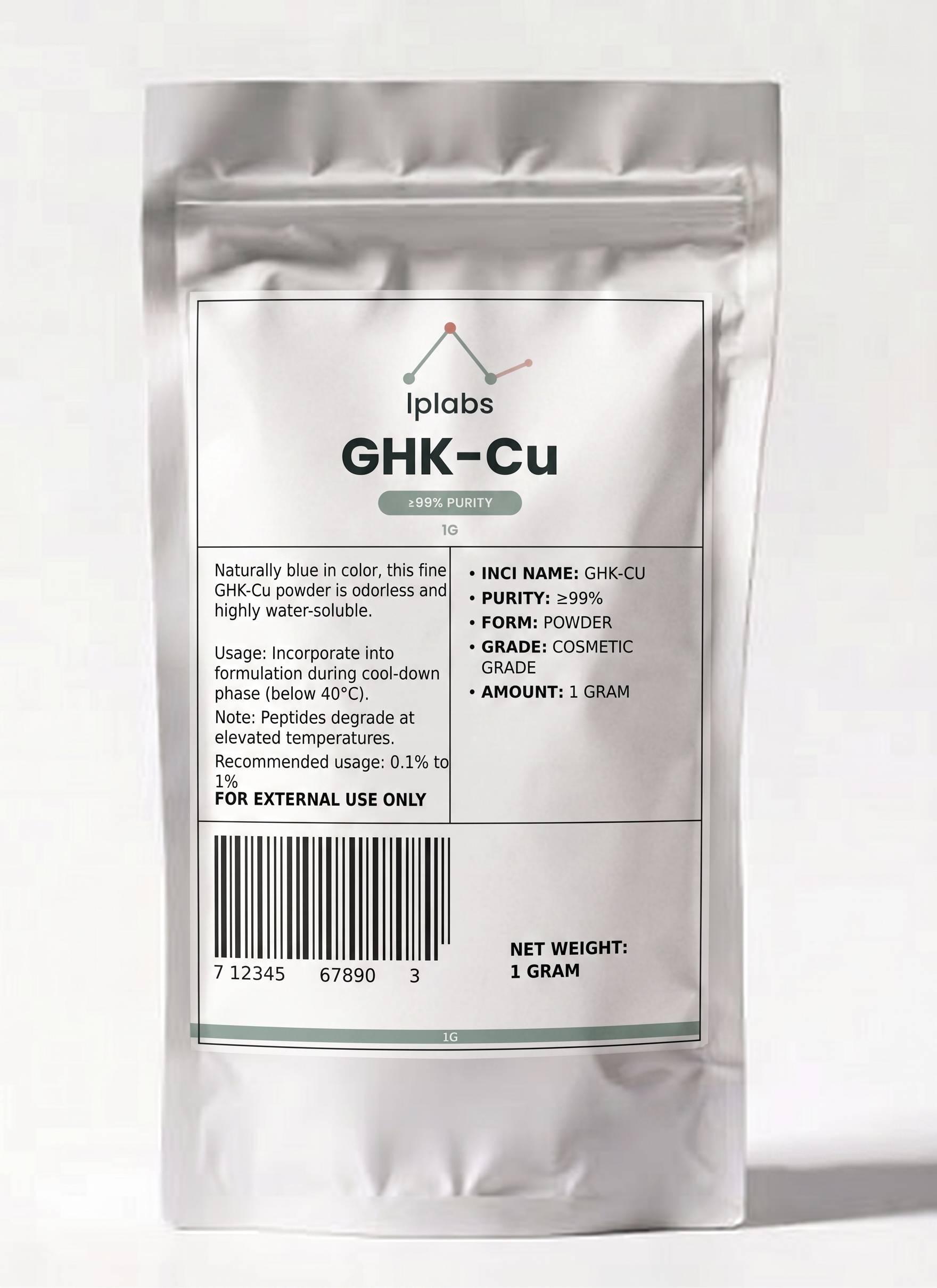 Ghk Cu Cosmetic Grade Powder