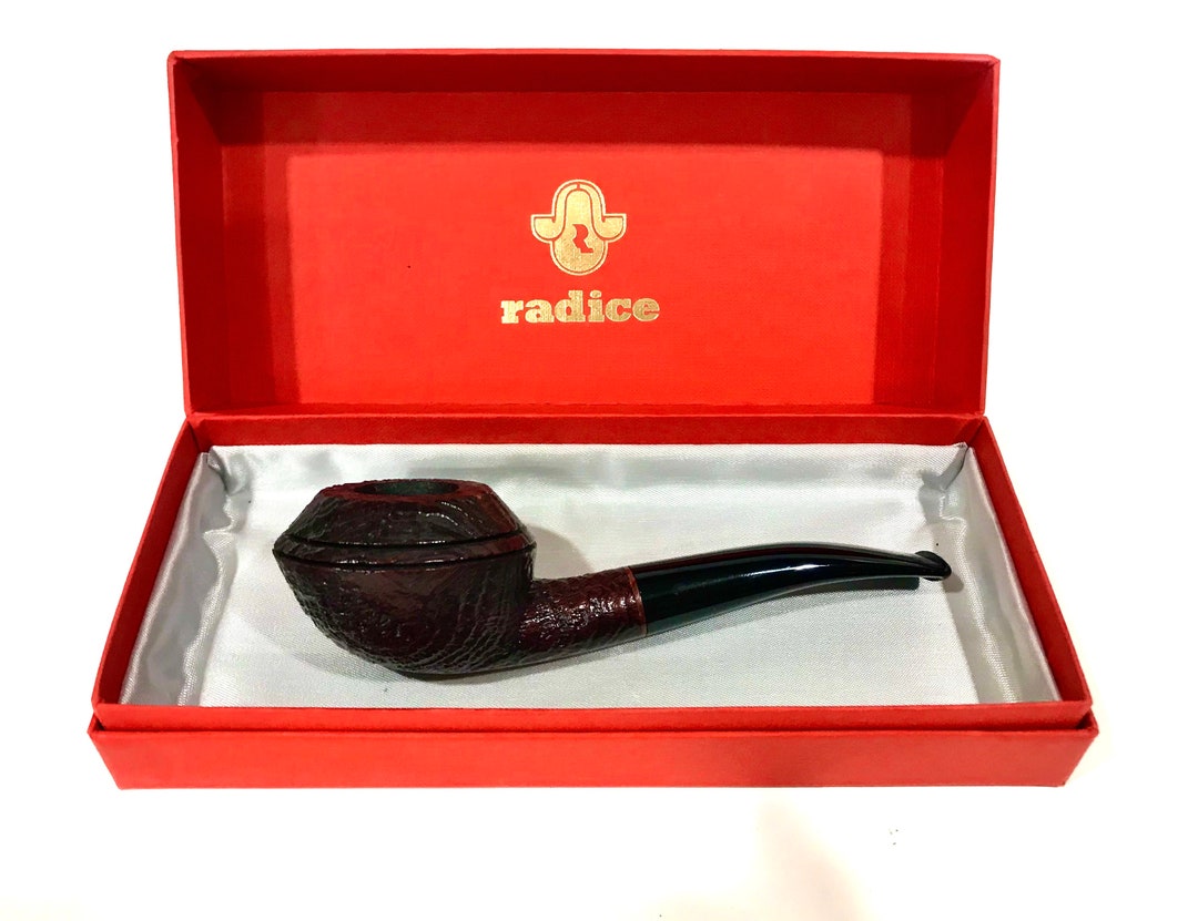 RADICE RIND Pipe Sand Grain Bottega Artigiana Handmade in Italy ...