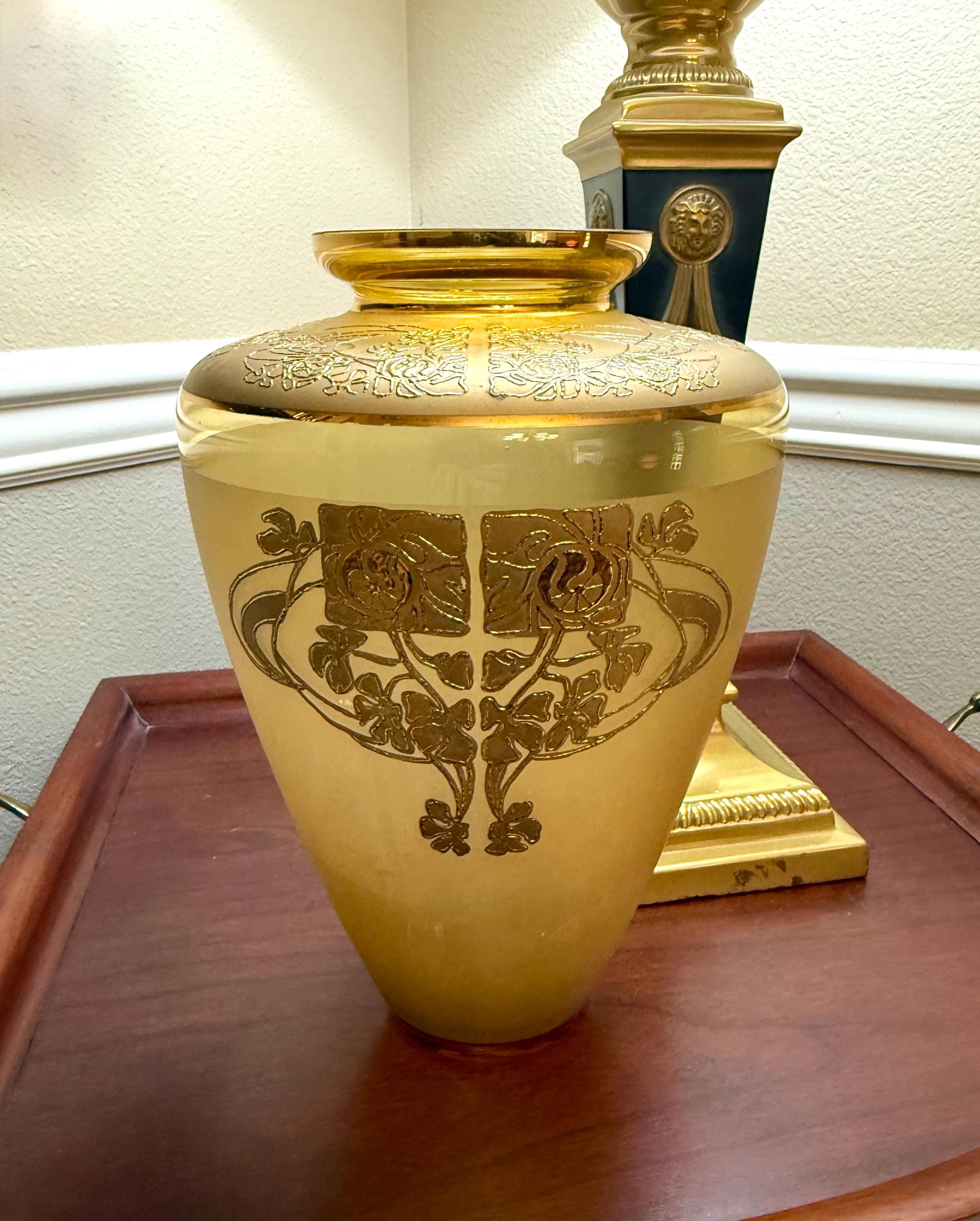 Bohemia Czech Vase - Etsy