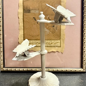 Shabby Chic Brass Butterfly Letter Clamp: Allied Brass Desk Decor