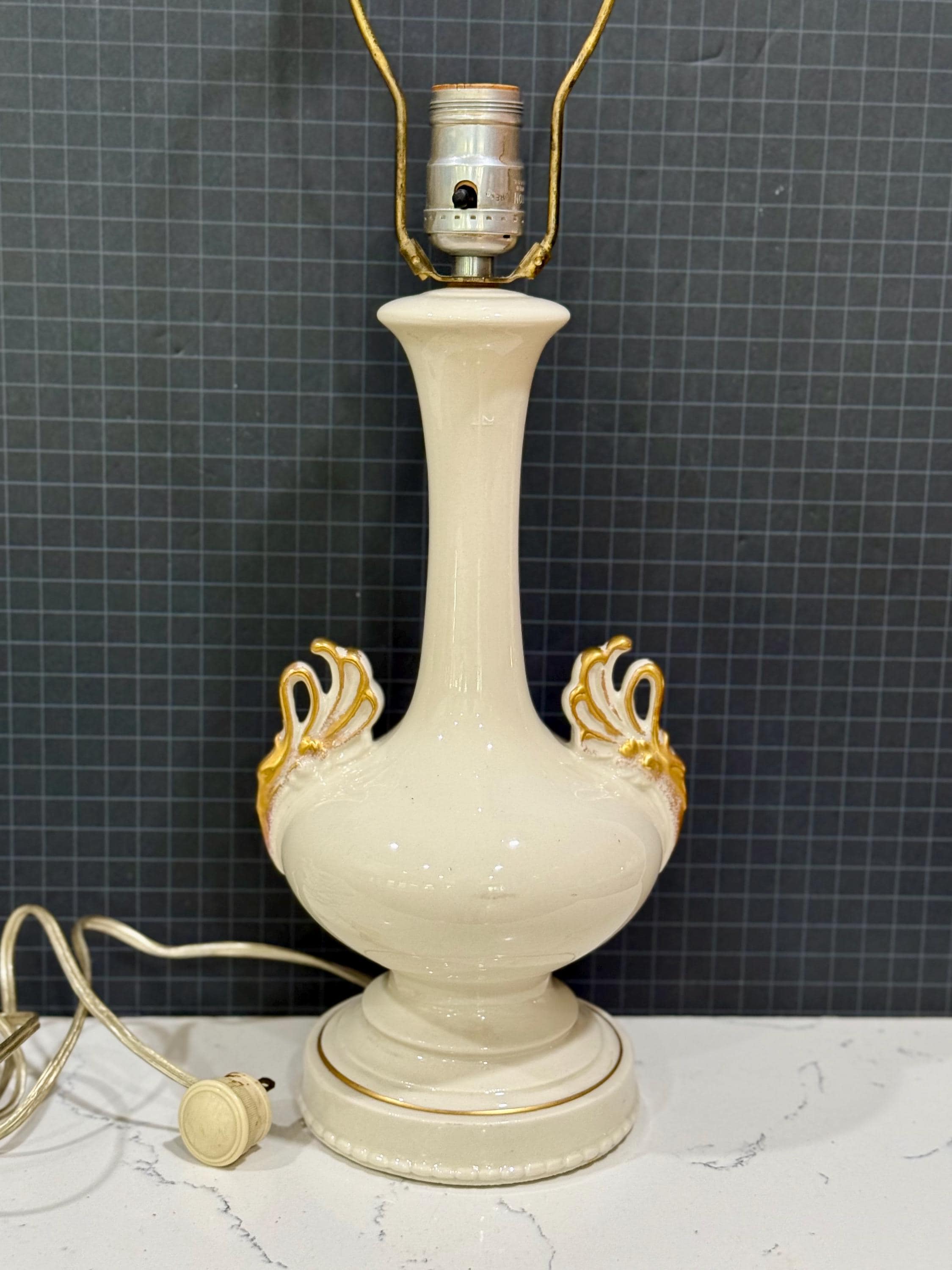 Vintage Lenox Lamp - Etsy