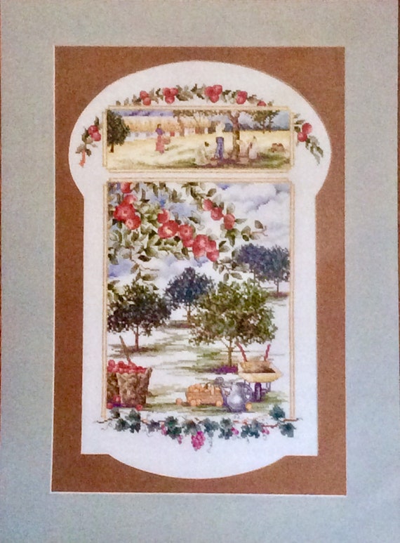 janlynn　クロスステッチキット　Apple Sampler　アップルサンプラー　♪