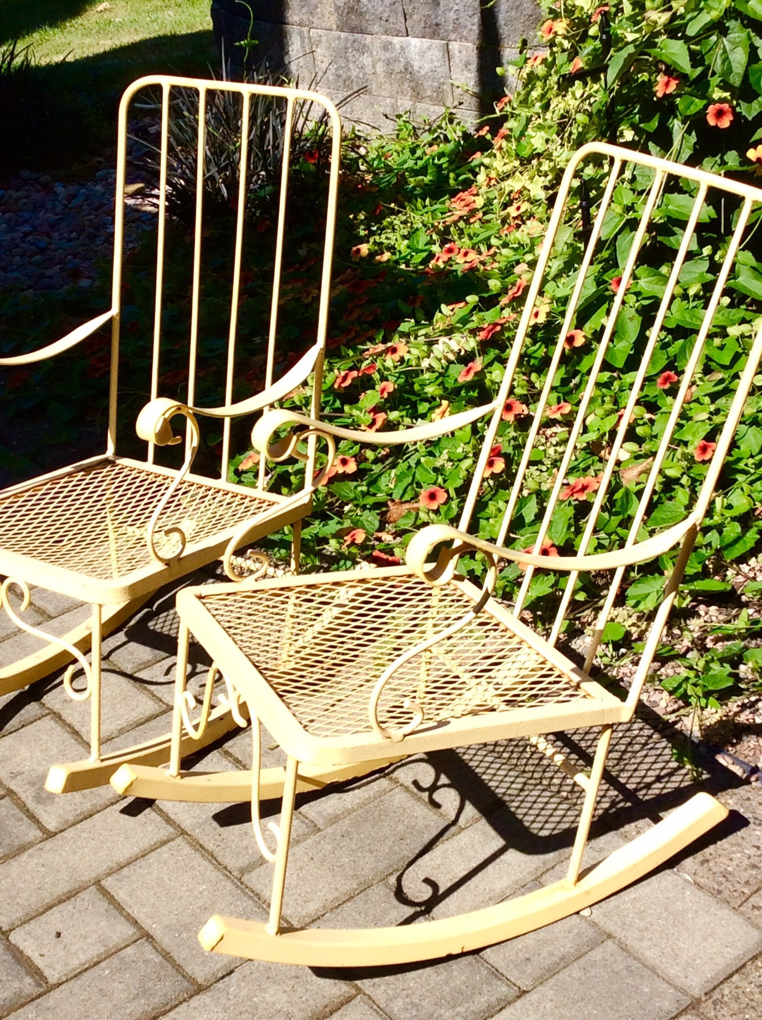 Rocking Chair Replacement Parts For Vintage Metal Lawn Chairs