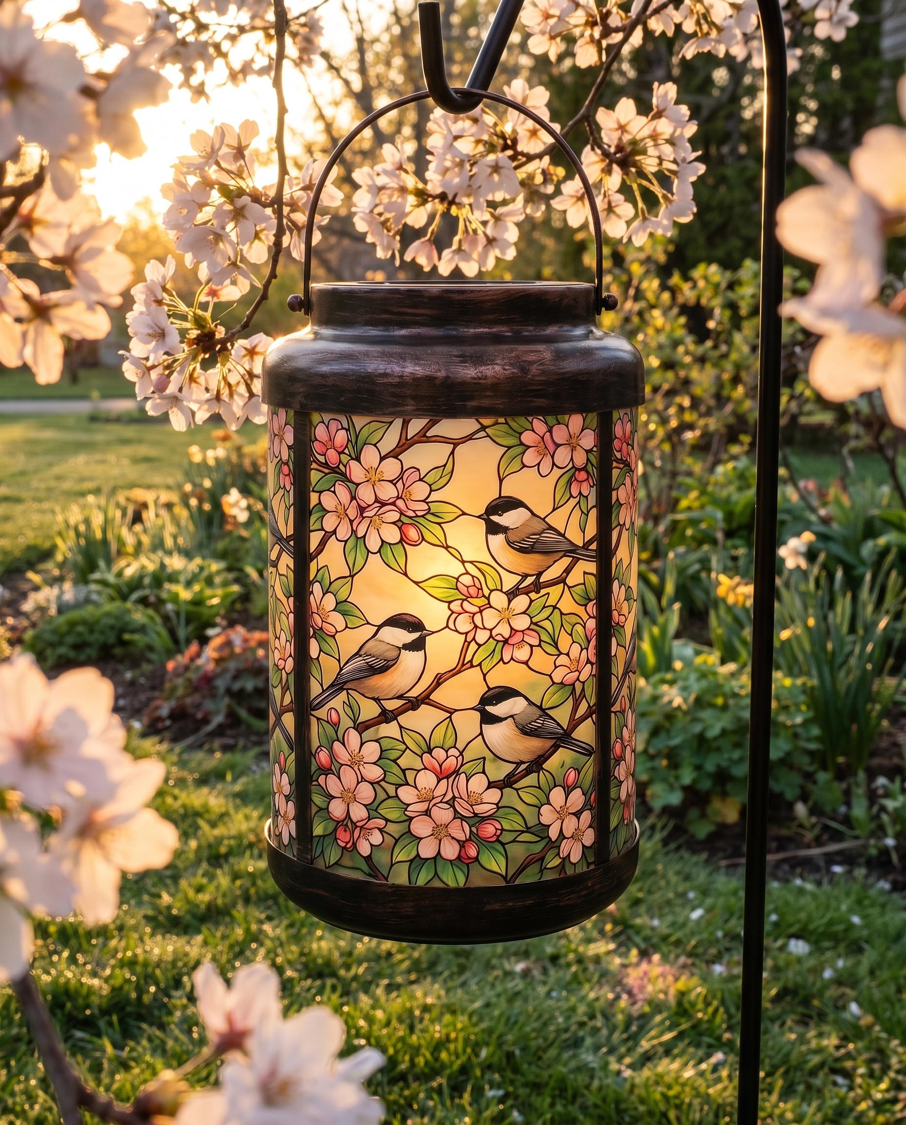Stained Glass Lantern - Etsy