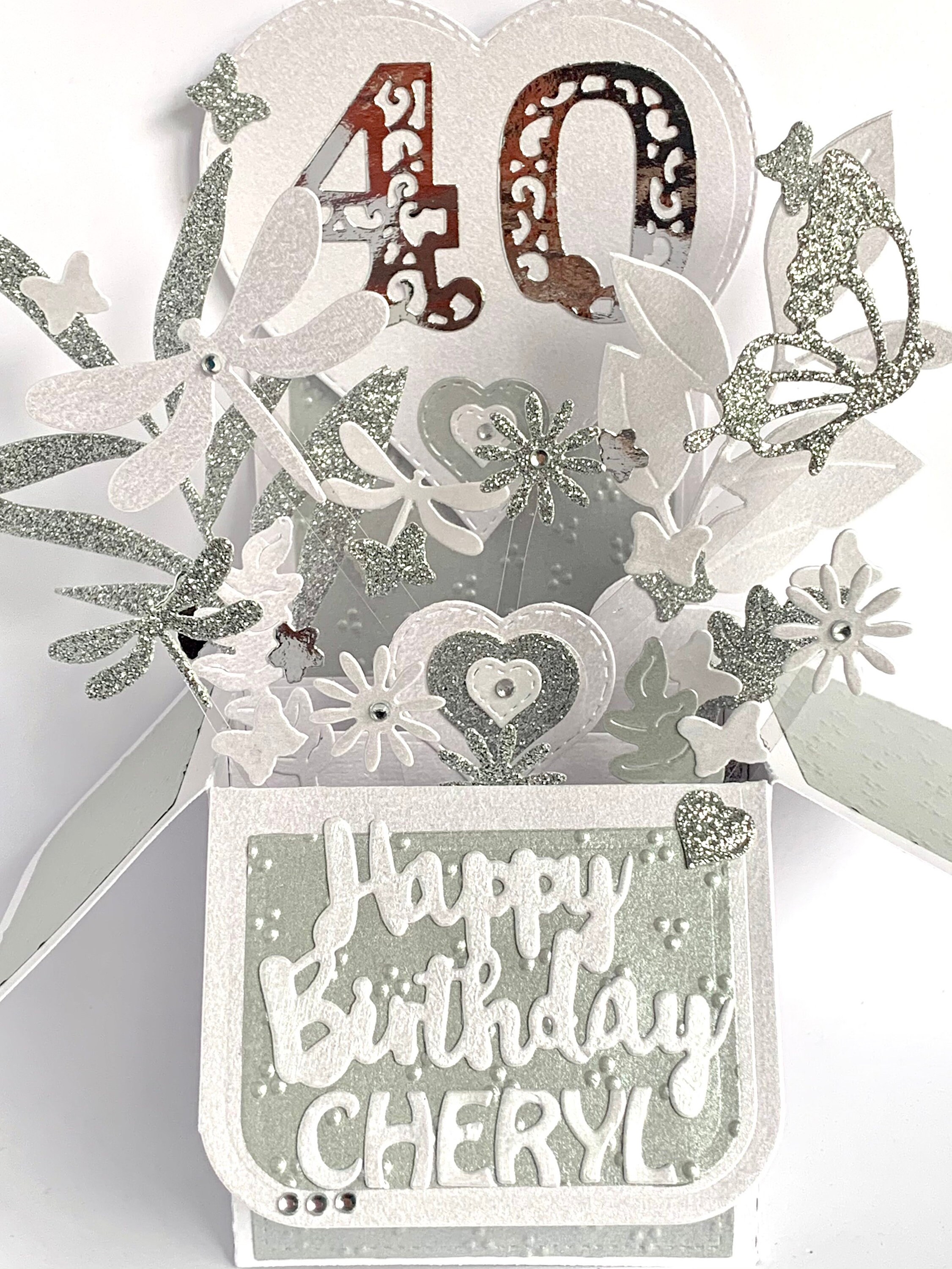 Birthday Card, 3D Pop up Box Card, Exploding Box Card, Milestone Card ...