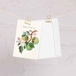 Apple Of My Eye Apple Branch Greeting card