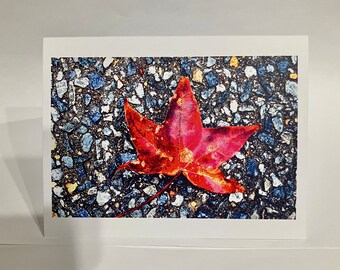 Note Cards - Fire Leaf