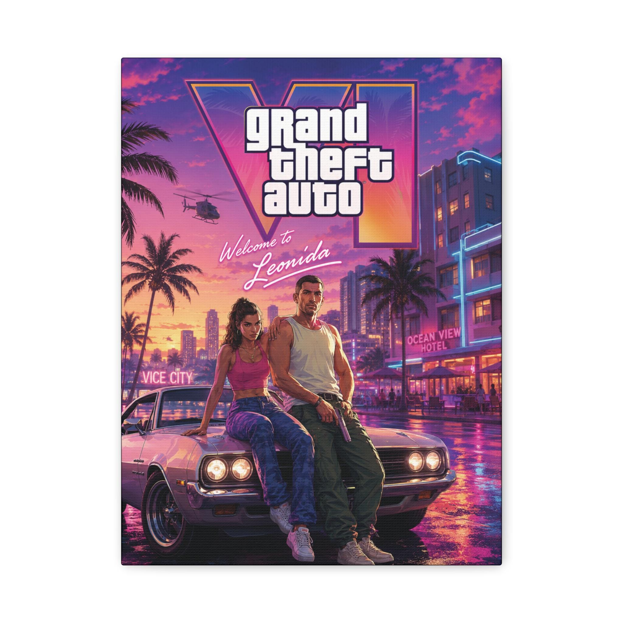 Grand theft auto poster - Etsy 日本