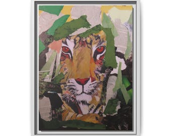 Tiger Hiding