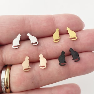 cat earrings