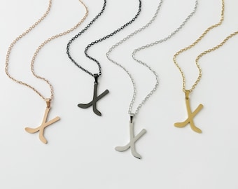 Hockey Sport Team Necklace, Silver, Gold, Rose Gold, Black