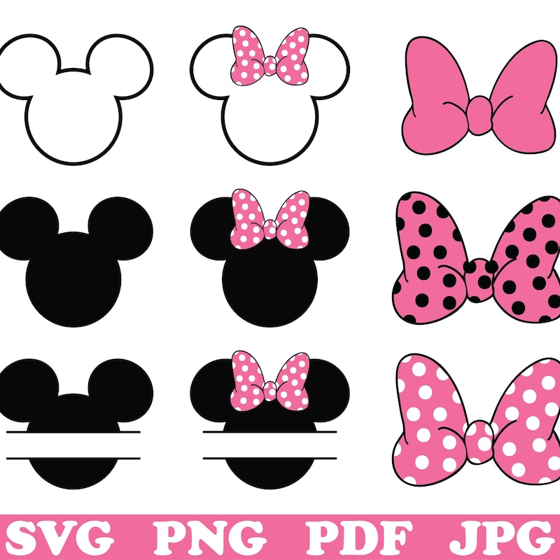 Mini Mouseing Minnie Mouse Toppers Png - Etsy