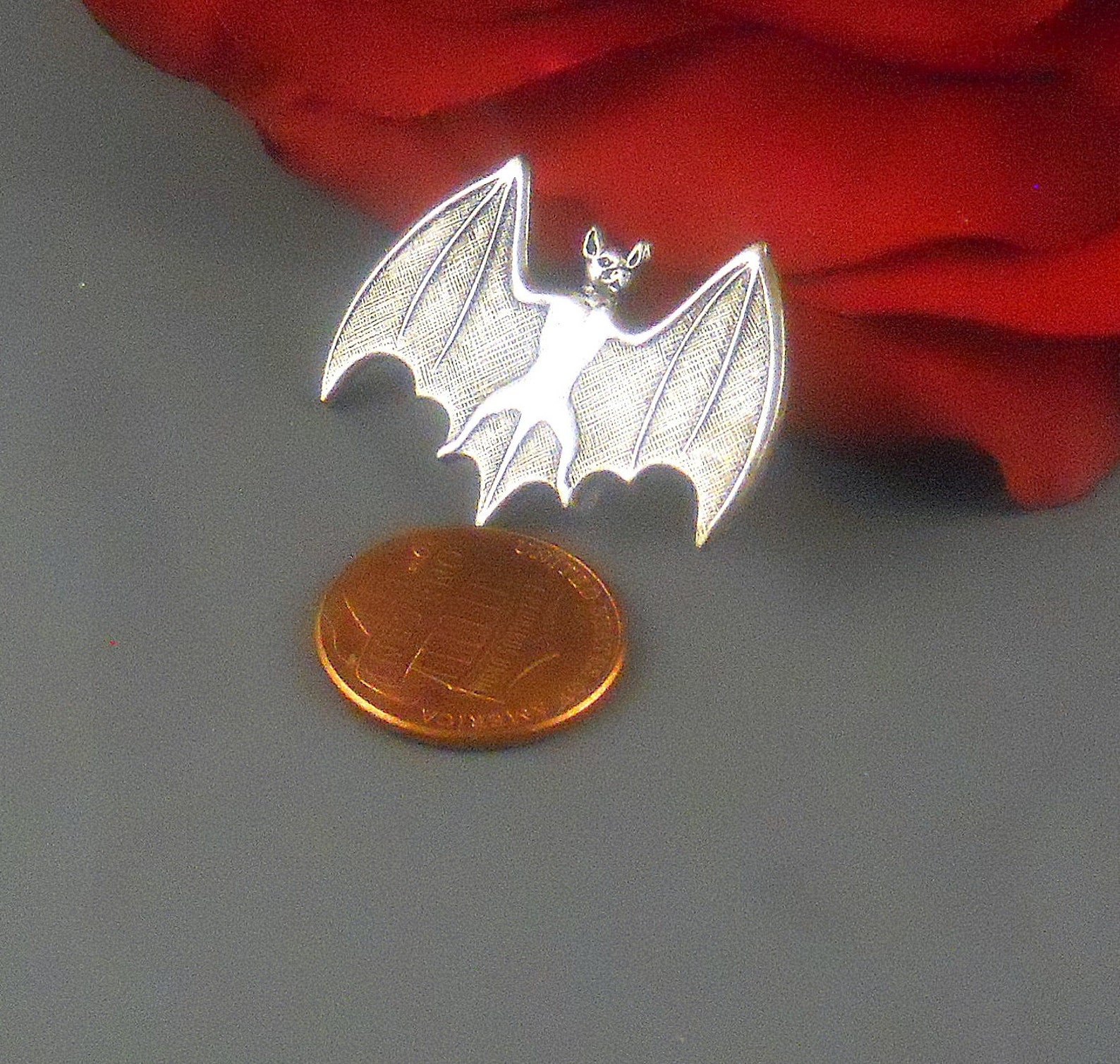 Bat Tie Pin Bat Brooch Bat Pin Bat Lapel Pin Steampunk Tie Etsy México