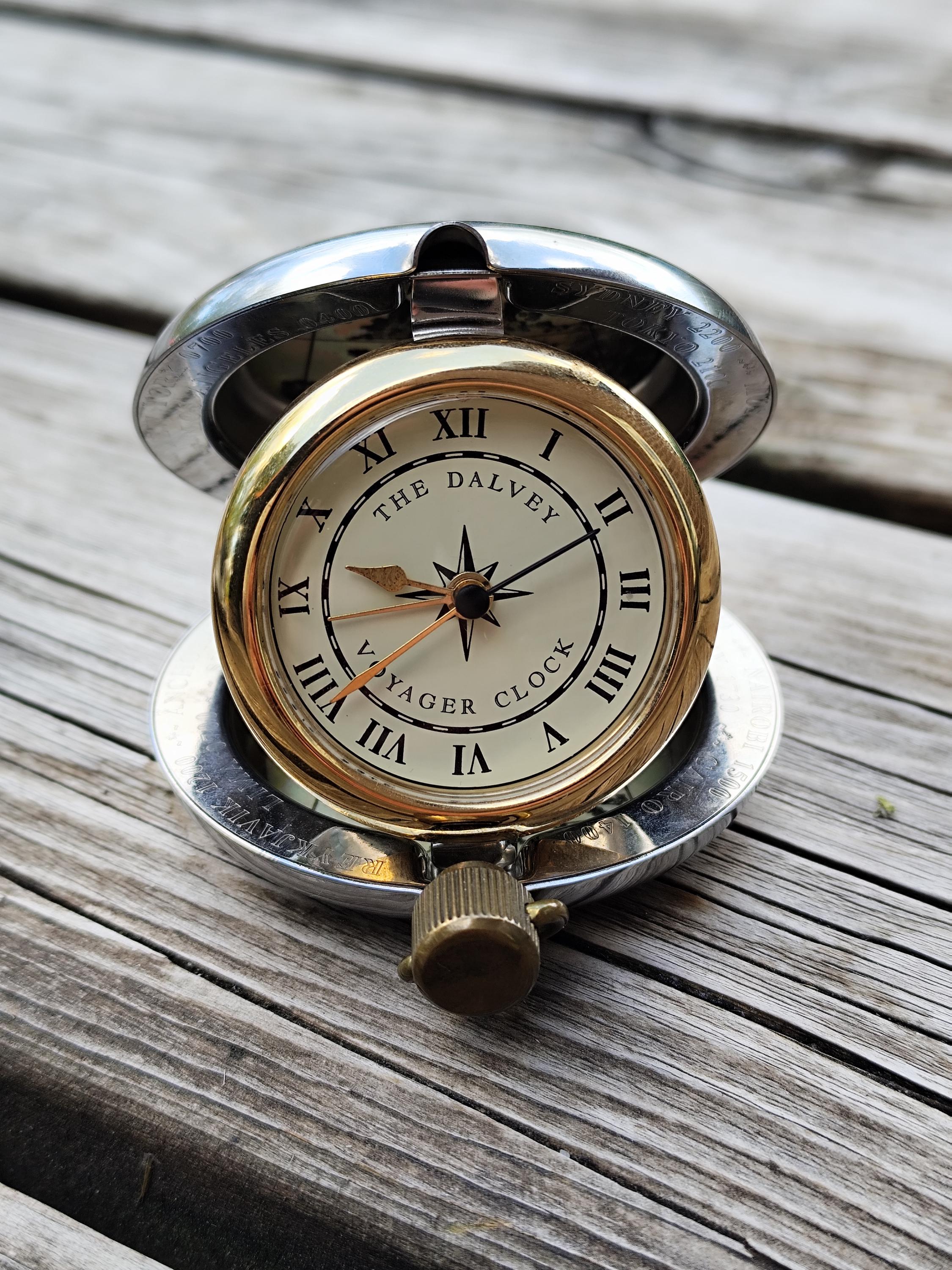 Dalvey Voyager Travel Alarm Clock - Etsy
