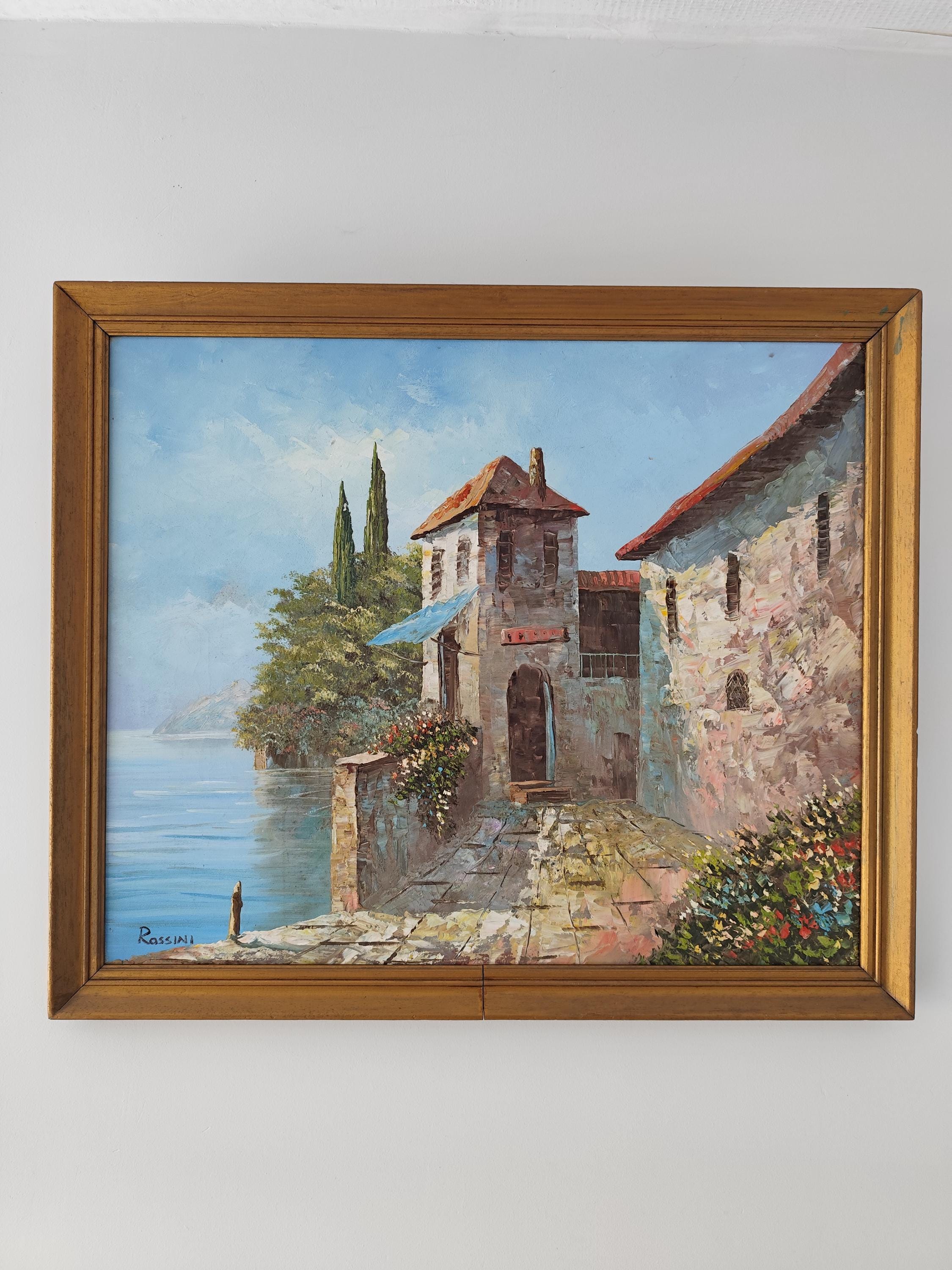 Rossini oil painting - Etsy 日本