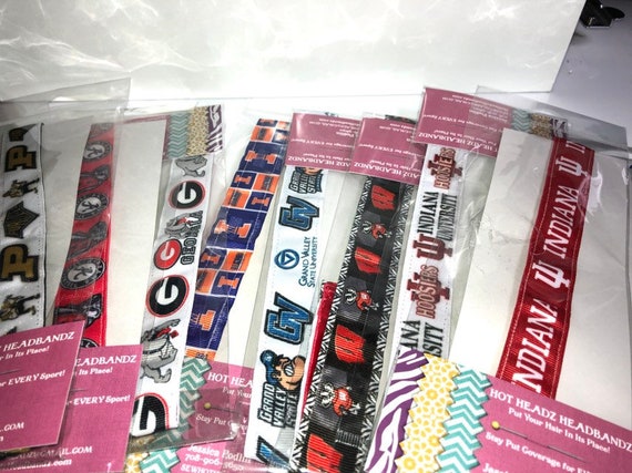 Custom Non-Slip College Headbands
