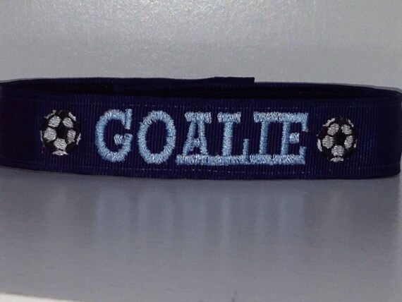 Custom Embroidered Personalized Non-Slip SOCCER Team Headbands