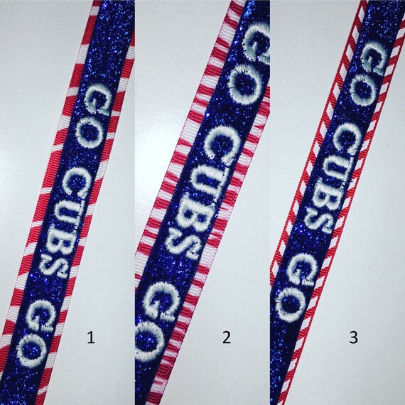 Custom Embroidered Personalized Non-Slip CUBS Double Layered Headbands