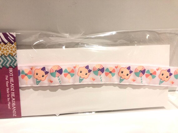 Ice Cream Cones 7/8" Non-Slip Headbands