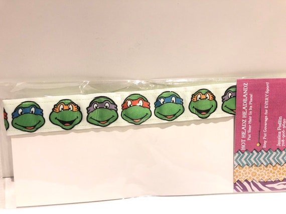 Turtles Inspired 7/8" Non-Slip Headbands