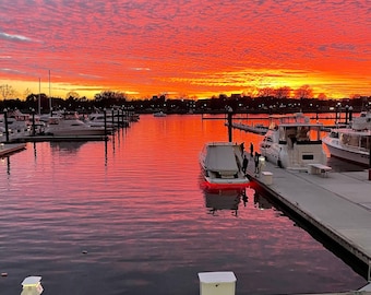 The Wharf DC Sunset Digital Download | 3 JPG Photos & 1 Video | Washington DC Waterfront | December 7, 2024 | Travel Wall Art