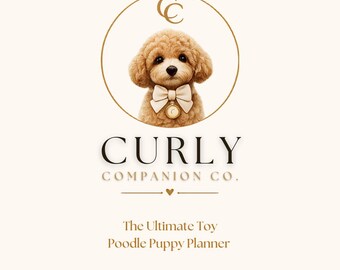 Ultimate Toy Poodle Puppy Bundle | Puppy Planner, Training Kit, Diet Guide, Recipes & DIY Dog House Plans