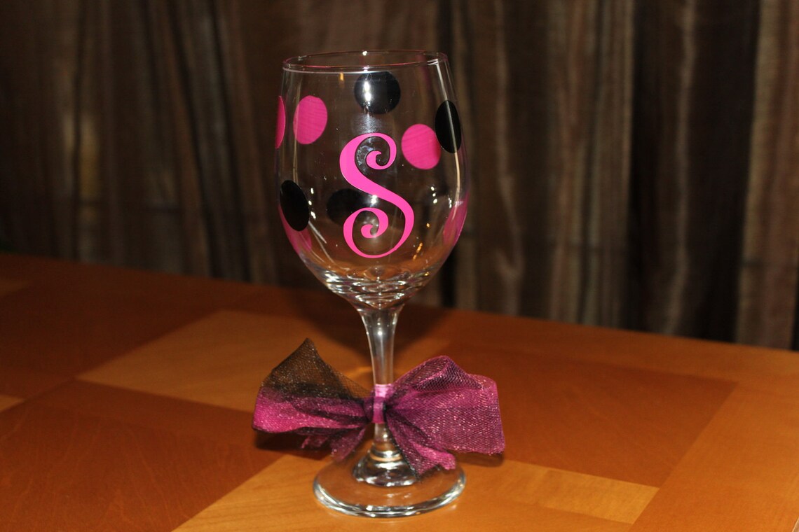 Set of 5 Personalized Bachelorette Wine Glasses Etsy
