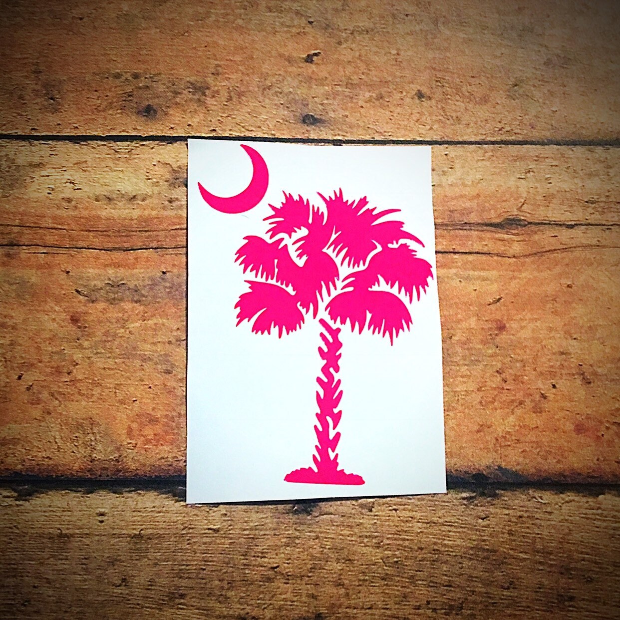 SC Palmetto Tree Vinyl Decal FREE SHIPPING Etsy