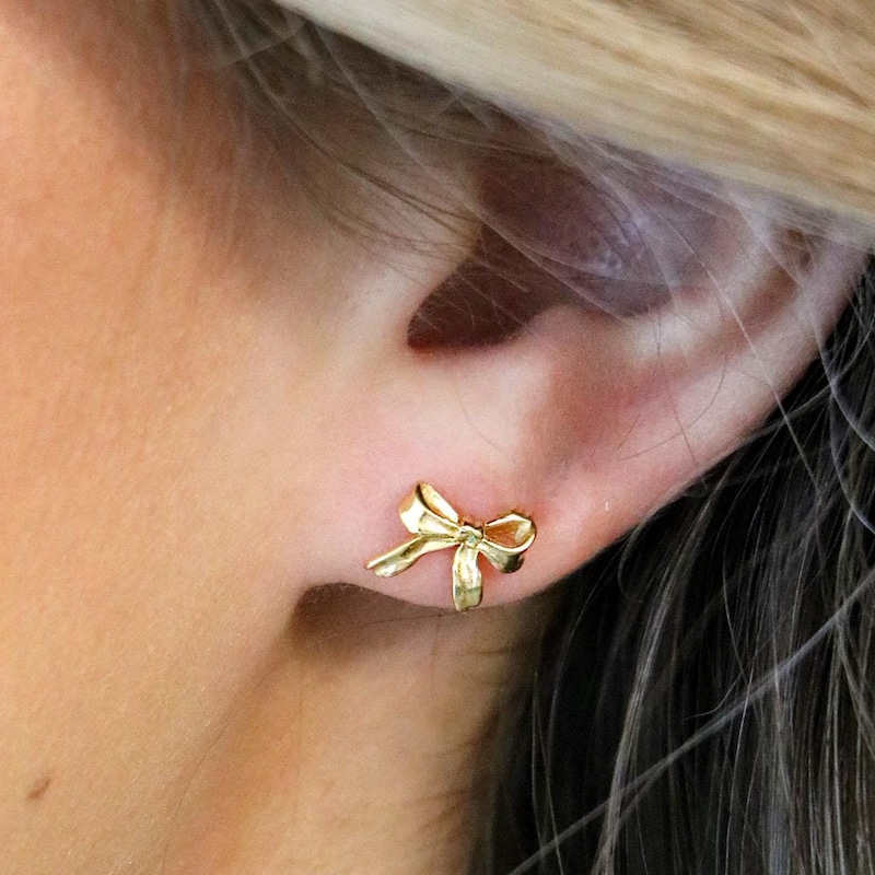 Bow Figure Earrings