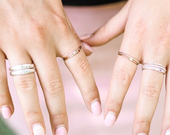 push present initial ring
