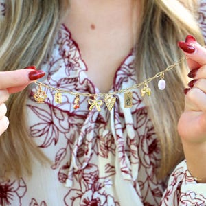 Custom Charm Bracelet: Gold + Silver, Waterproof, Anti-Tarnish afbeelding 6