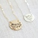Birth Flower Bouquet - Flower Necklace - Multi Birth Flowers - Floral Pendant - Mothers Day Gift - Personalized Gift For Mom - Wildflower