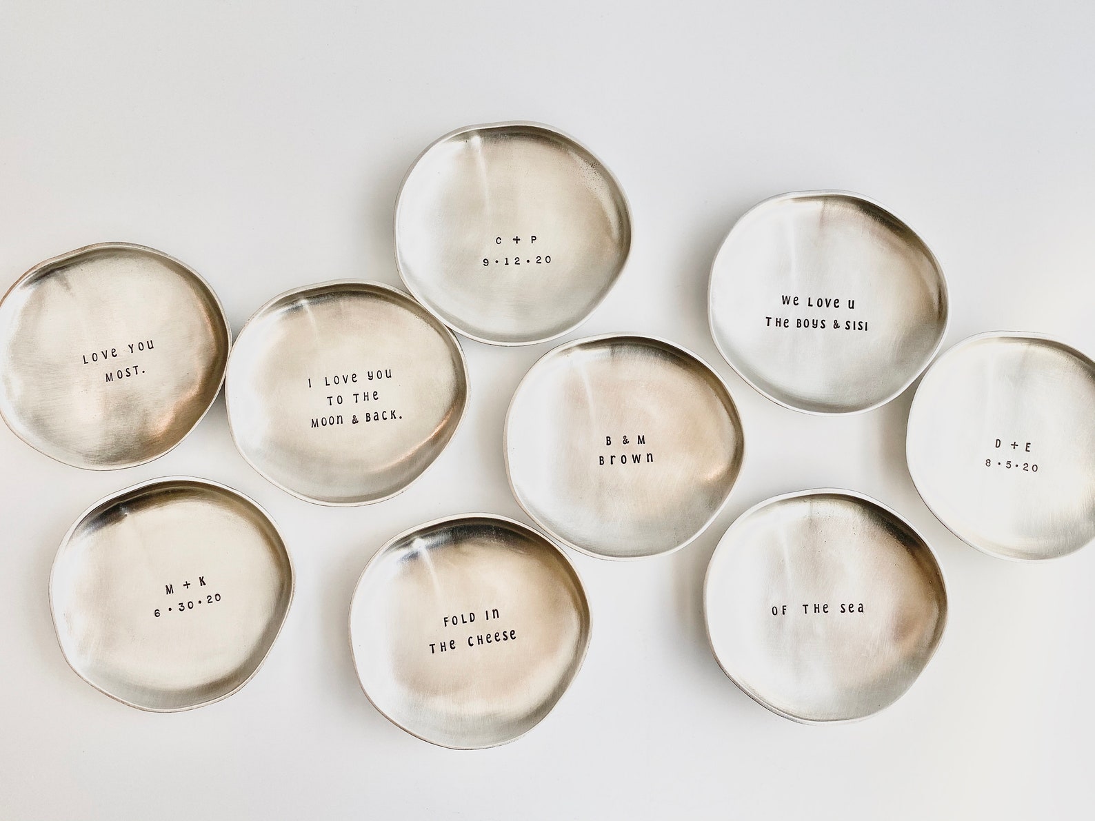 Personalized Ring Dish Custom Jewelry Dish Bridesmaid Gift Etsy