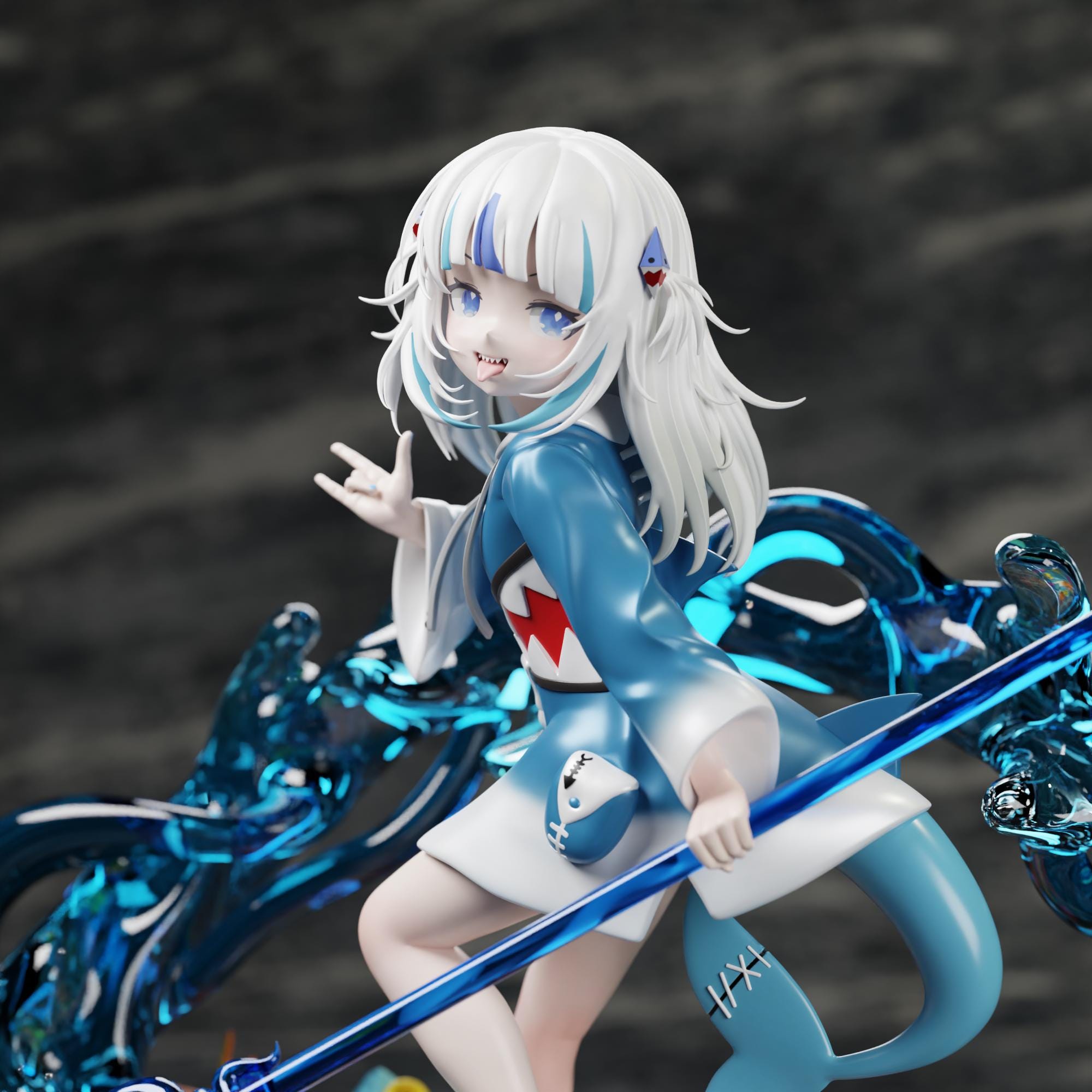 Gawr Gura Garage Kit - Etsy