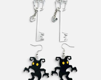 Pendientes de la Llave Espada y los Sincorazón de Kingdom Hearts