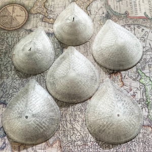 Teardrops 2&quot;-2.25&quot; Flexible 3D Printed Pastie Bases