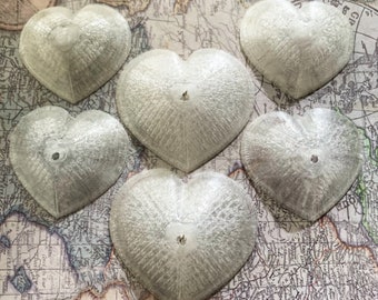 Hearts 2"- 2.5" Flexible 3D Printed Pastie Bases