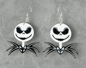 Boucles d'oreilles L'Étrange Noël de Jack Skellington