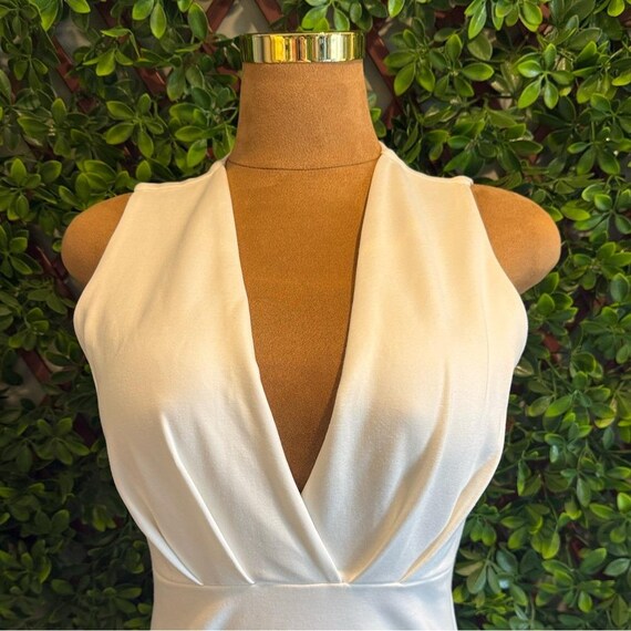 Cocktail Hour Ivory Wrap Dress View 5