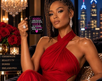 Mama Used to Say Jealousy Is Ugly Black Mug, No Wonder These Bitches Look So Bad Coffee Cup, Funny Sassy Quote Mug, Bold Gift for Her